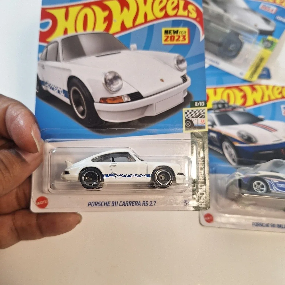Hot Wheels Porsche 6 Cars‎ Target Red / Zamac / Keychain/ 911 Rally Some Damage